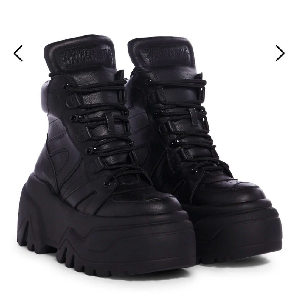 CROSSFADE HIGH TOP PLATFORM SNEAKERS - Picture 2 of 5